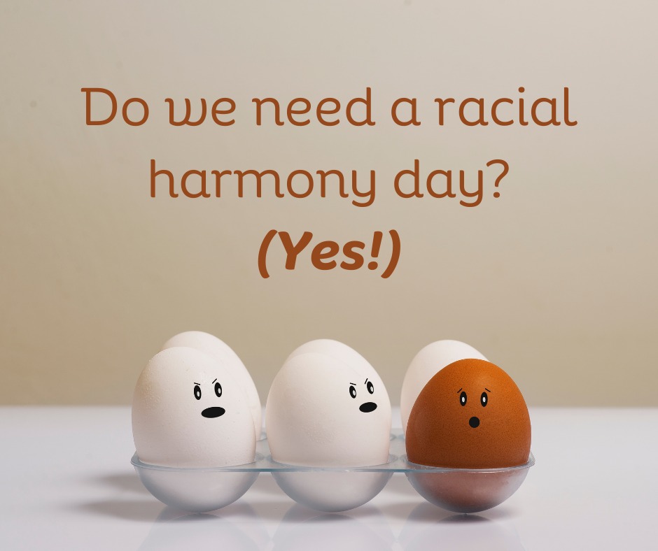 Do We Need A Racial Harmony Day? #HarmonyinSG